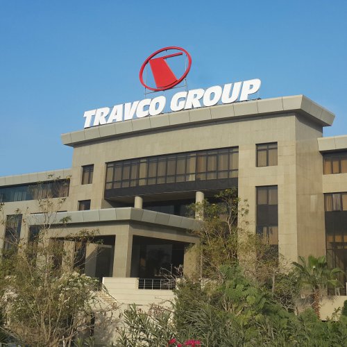 Travco Center office building in Sheikh Zayed.